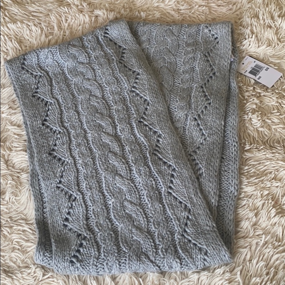 Michael Kors infinity scarf grey